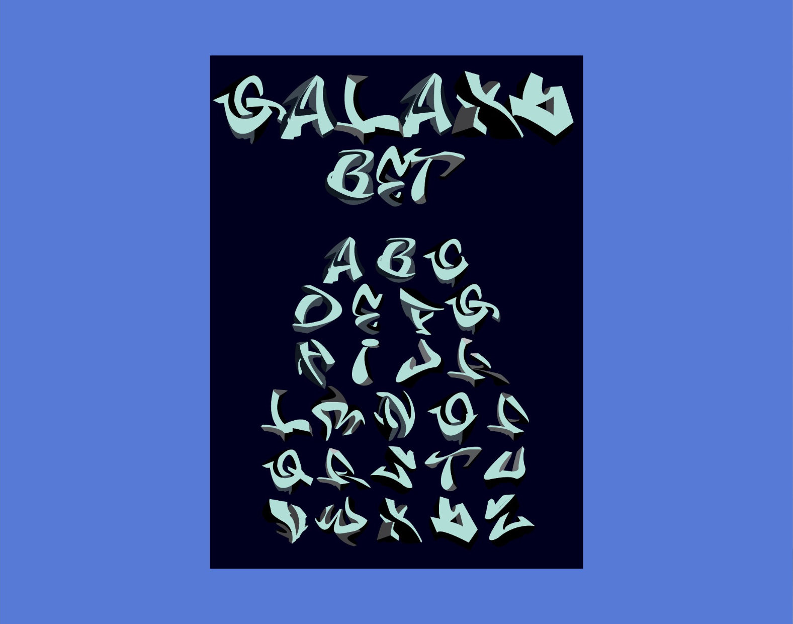Galactic alphabet